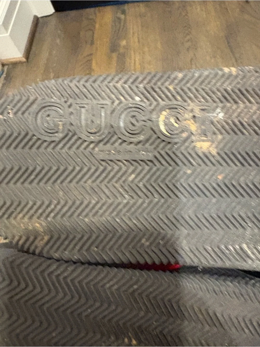 Gucci web flip flop pool Sandals size 9 us 10 Italy AS Is slides